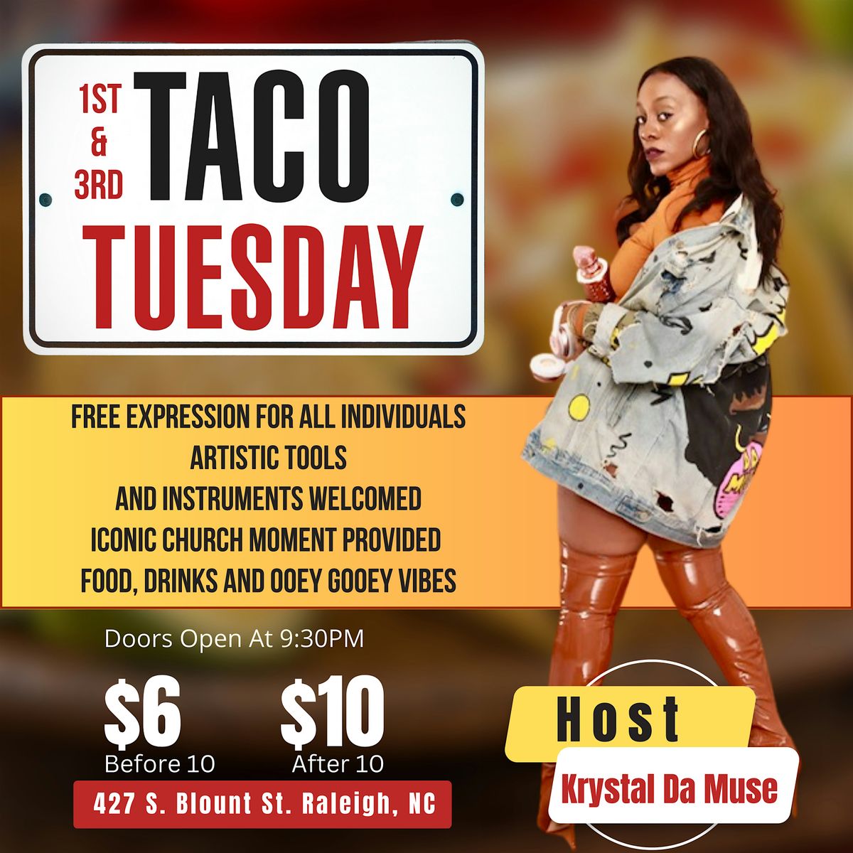 Taco Tuesday  OPEN MIC