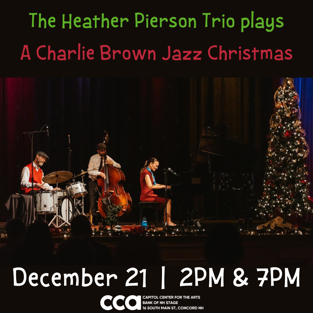 Heather Pierson Trio - Charlie Brown Jazz Christmas at Bank of New Hampshire Stage