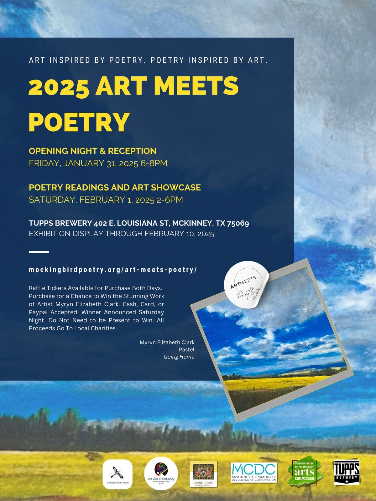 Art Meets Poetry Exhibit (2 Day Event)