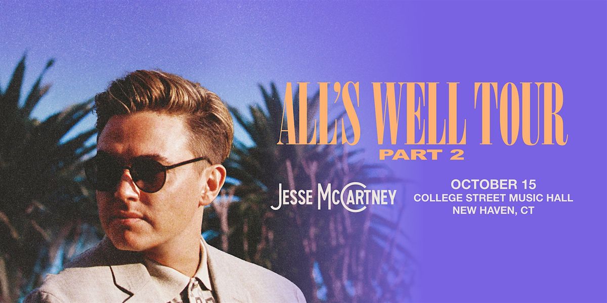 Jesse McCartney: All's Well Tour Part 2