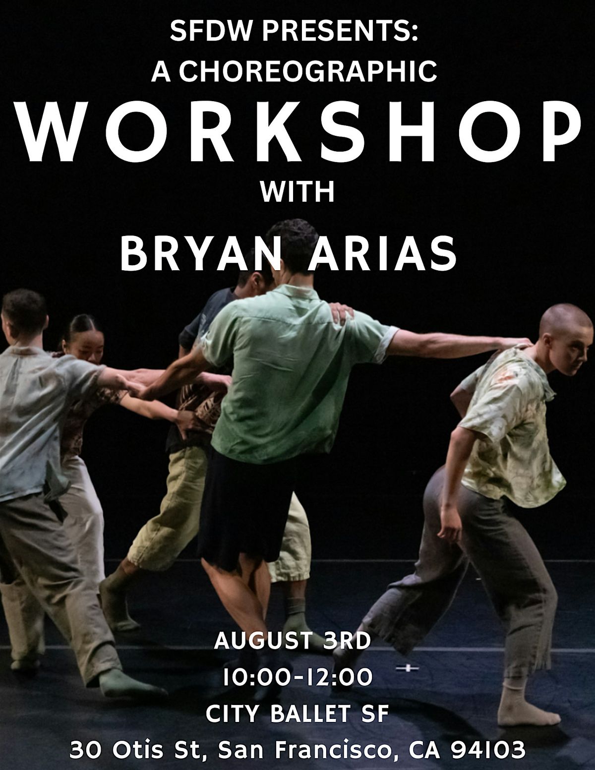 Choreographic Workshop with Bryan Arias