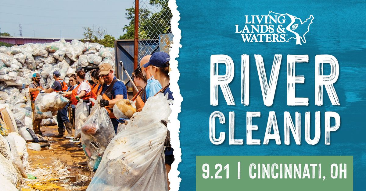 Cincinnati, OH Community River Cleanup