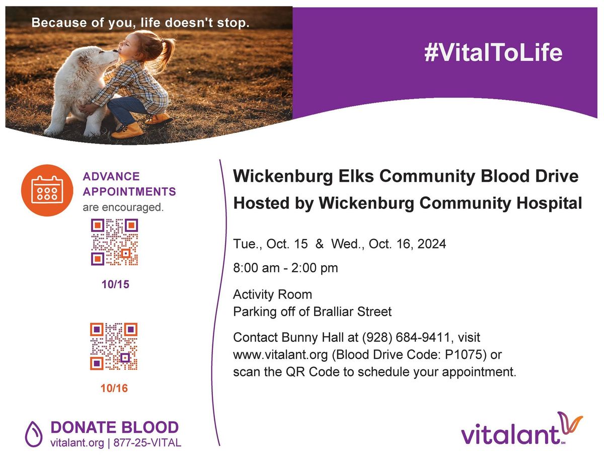 Blood Drive- October 2024