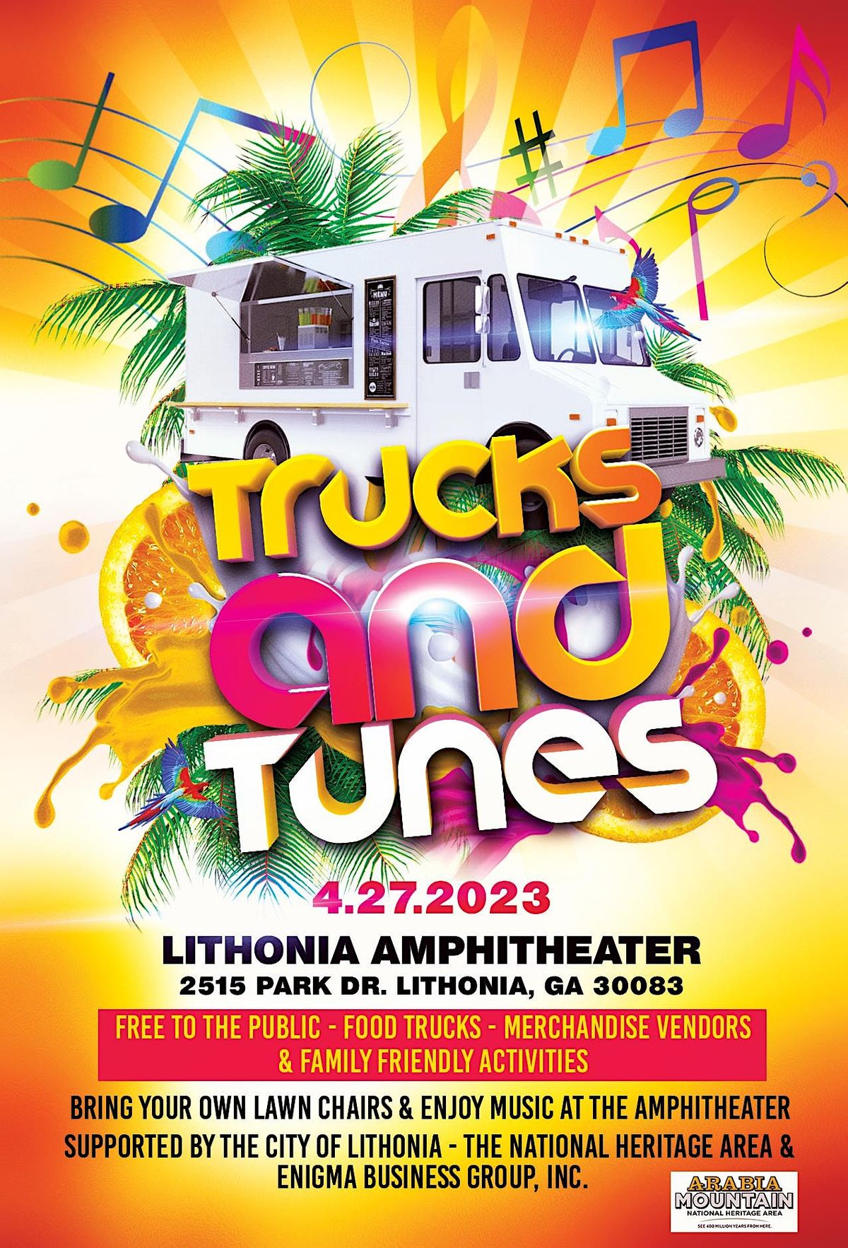 Trucks and Tunes at the Lithonia Amphitheater