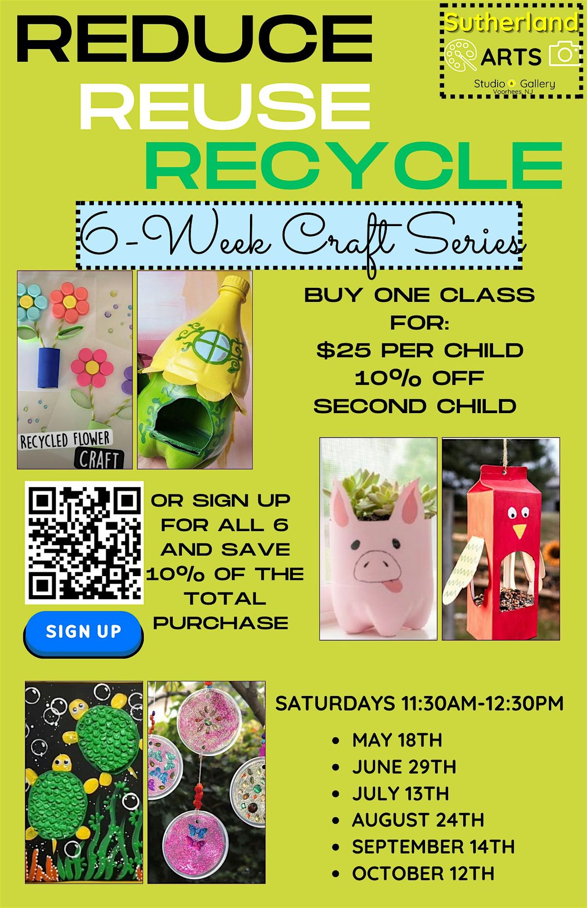Reduce, Reuse, Recycle Series 1 - 6... Making Up-cycled Arts & Crafts