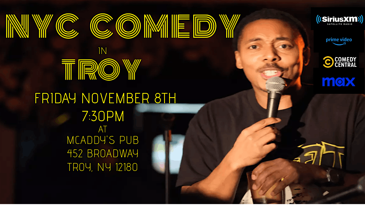 NYC Takes Over Troy With Chris Brown Comedy