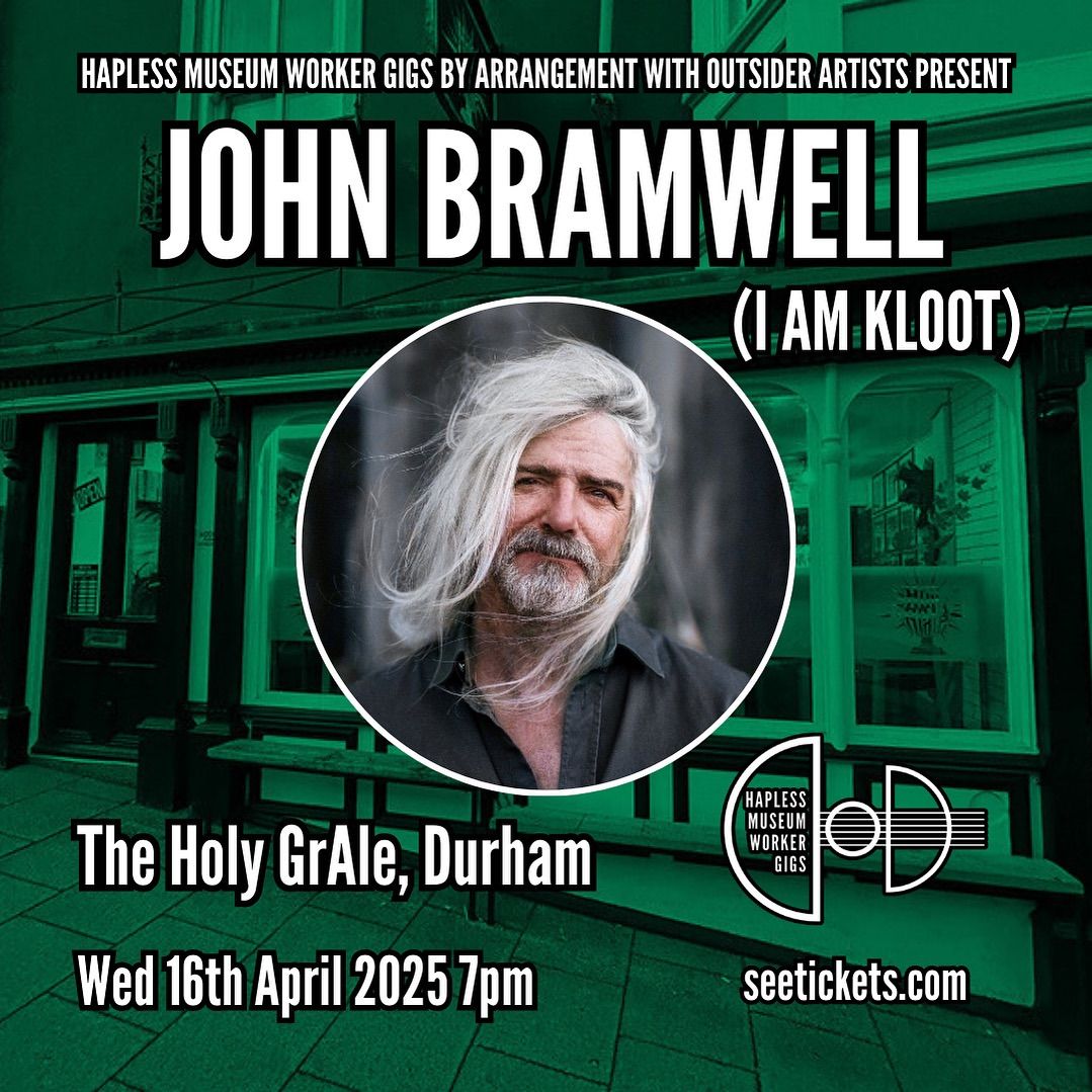 John Bramwell (I Am Kloot) at The Holy GrAle