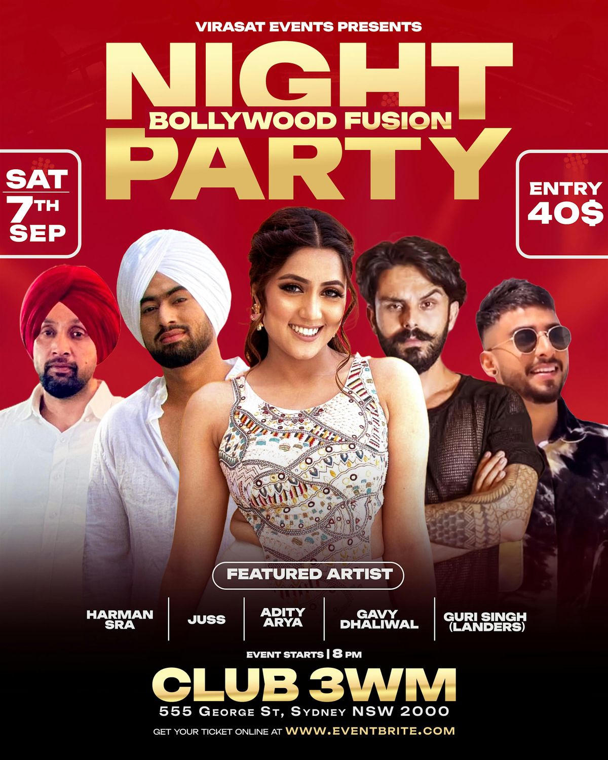 Bollywood Fusion Night Party