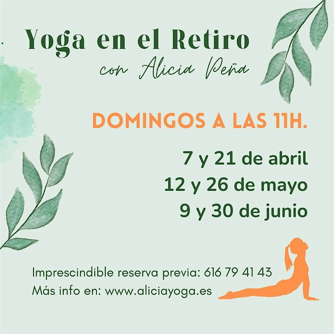 Yoga en el Retiro (Madrid)