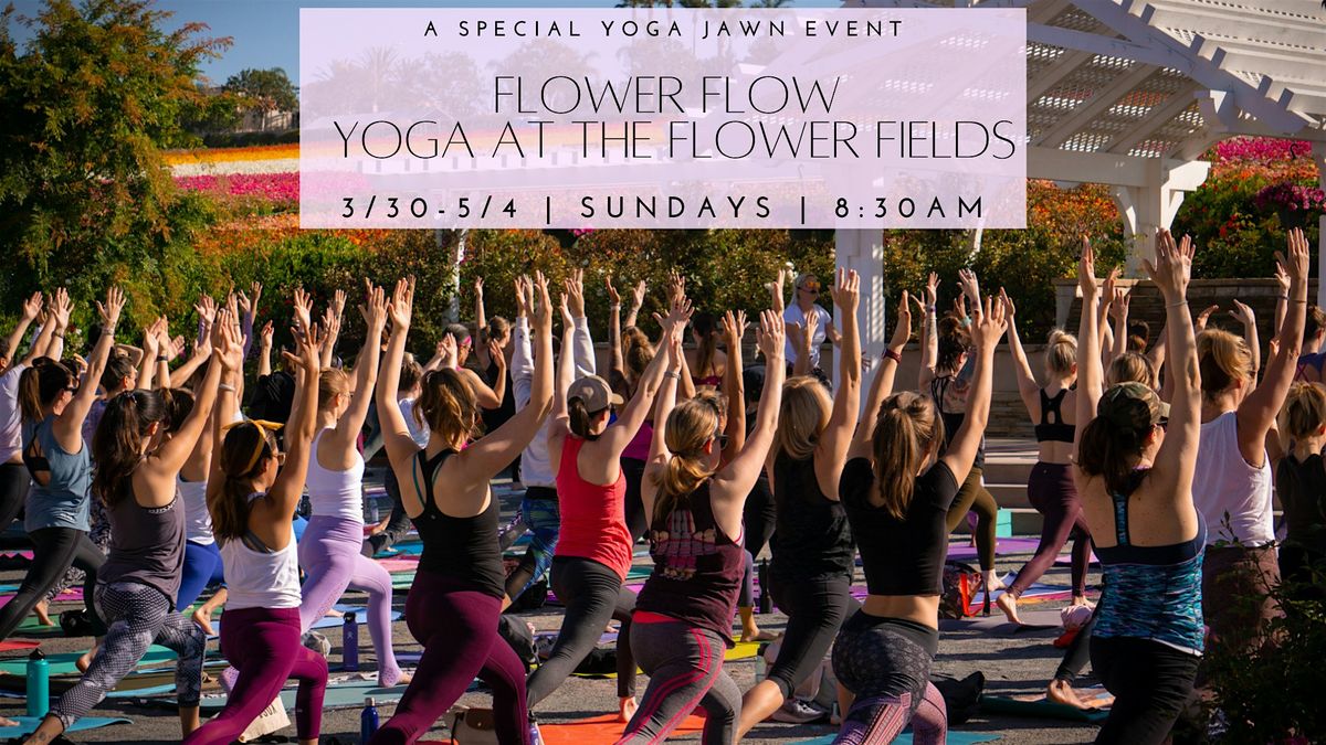 Flower Flow: Yoga at the Flower Fields