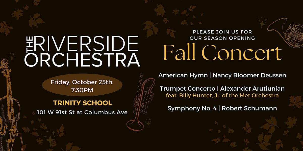 Riverside Orchestra's Fall Concert