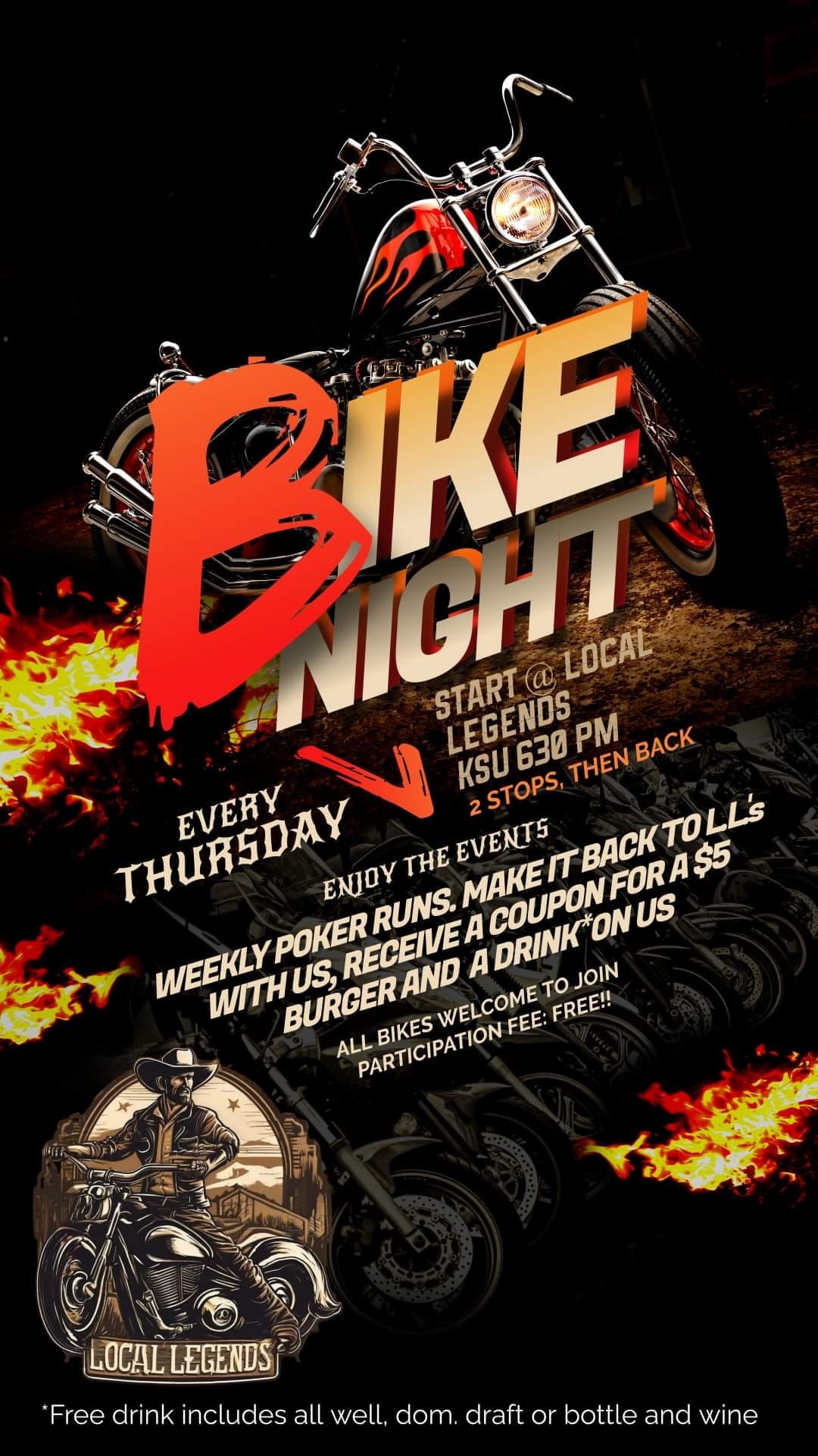"The People's Ride" Thursday night motorcycle run
