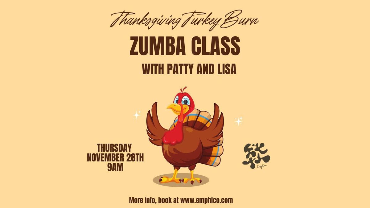 Thanksgiving Turkey Burn Zumba Class