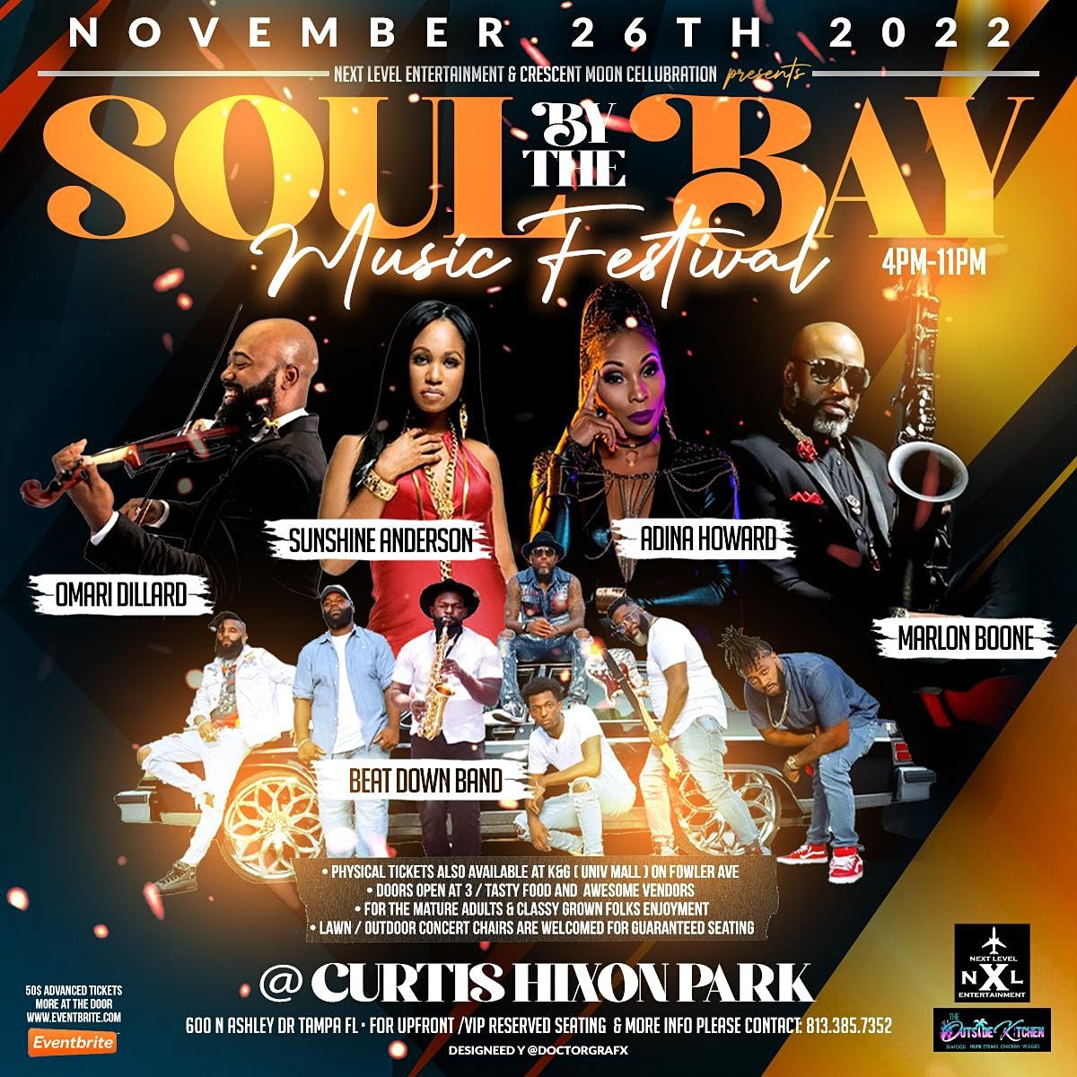 Soul by The Bay  Music Festival:  The Outdoor R&B \/ Jazz Concert