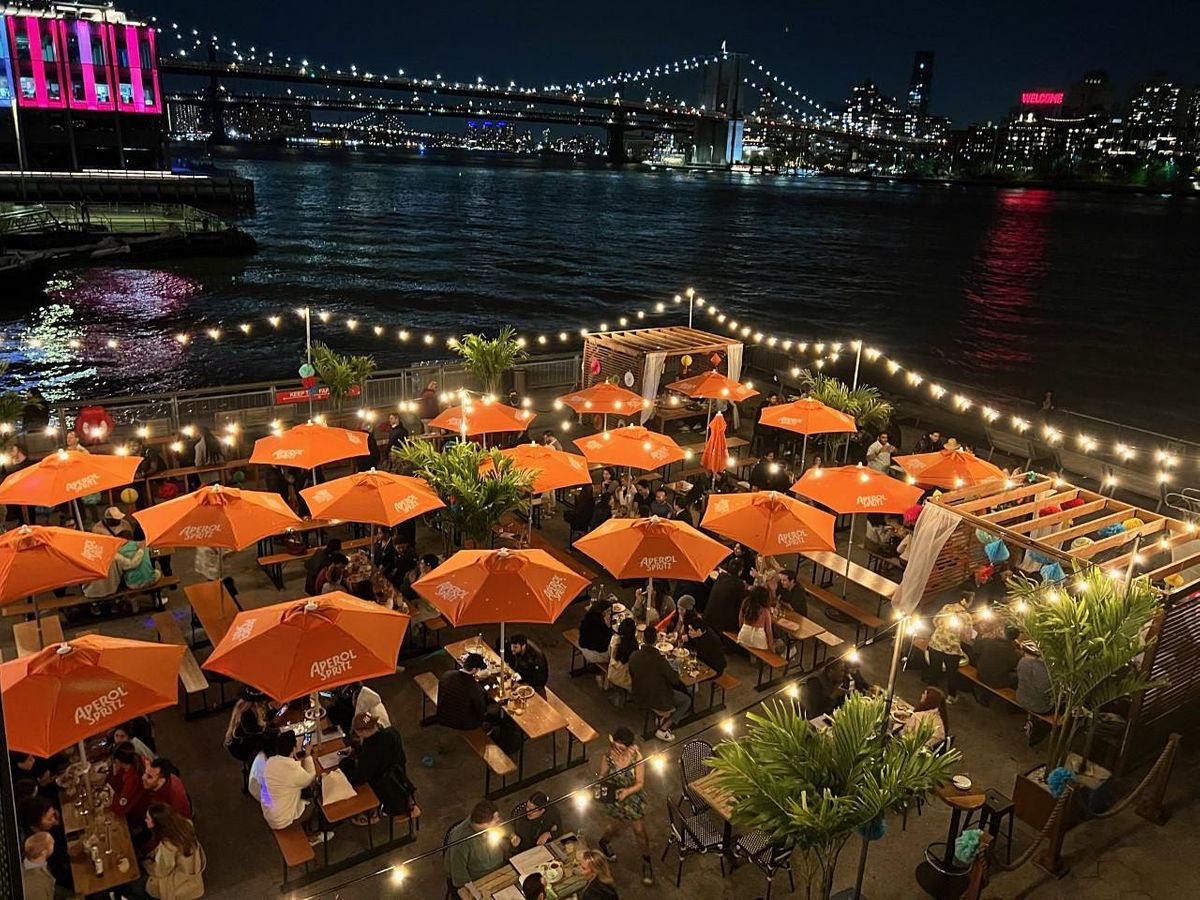 SATURDAY: "LIFE'S A BEACH" BRUNCH + WATERMARK AFTER DARK @ PIER 15 NYC