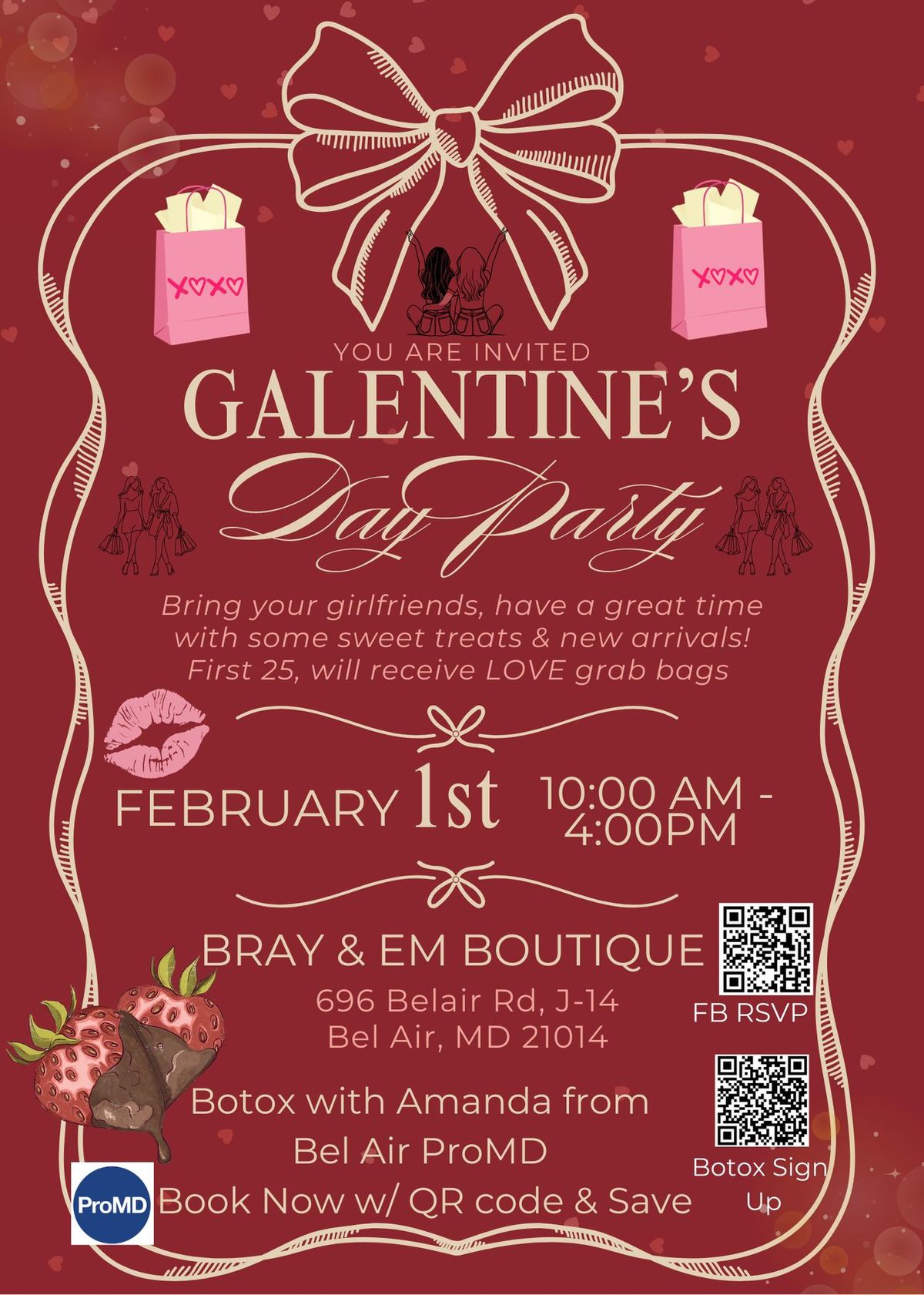 Galentine's Party w\/ProMD Botox