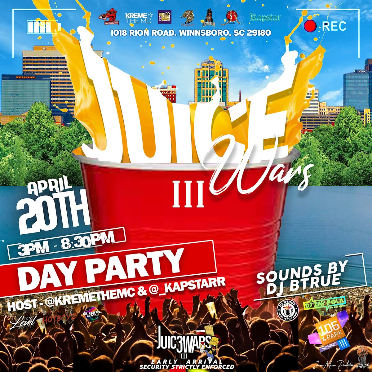 juice wars day party