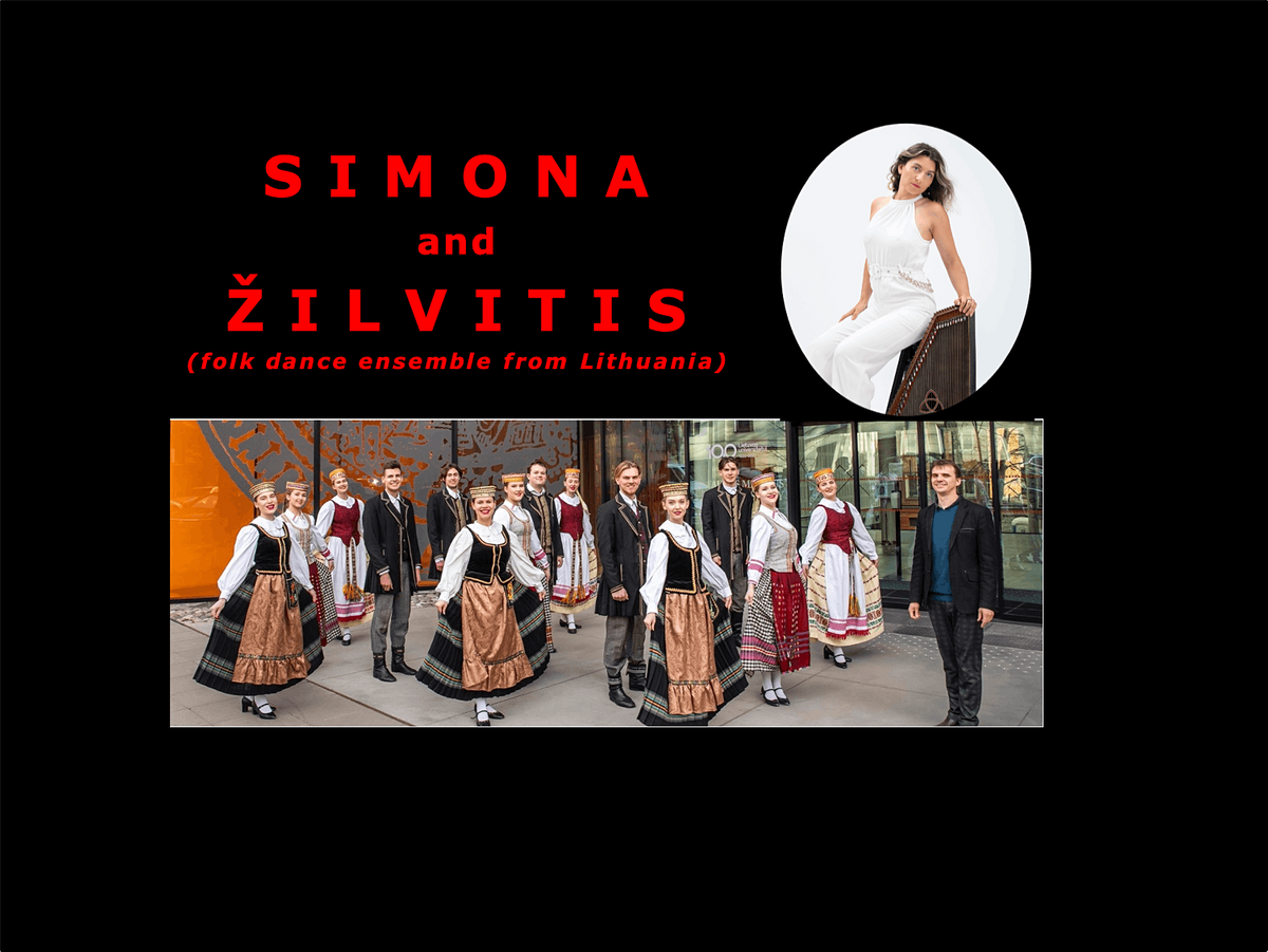 Jazz Vocalist Simona Smirnova and Lithuania Folk Dance Ensemble "\u017dilvitis"