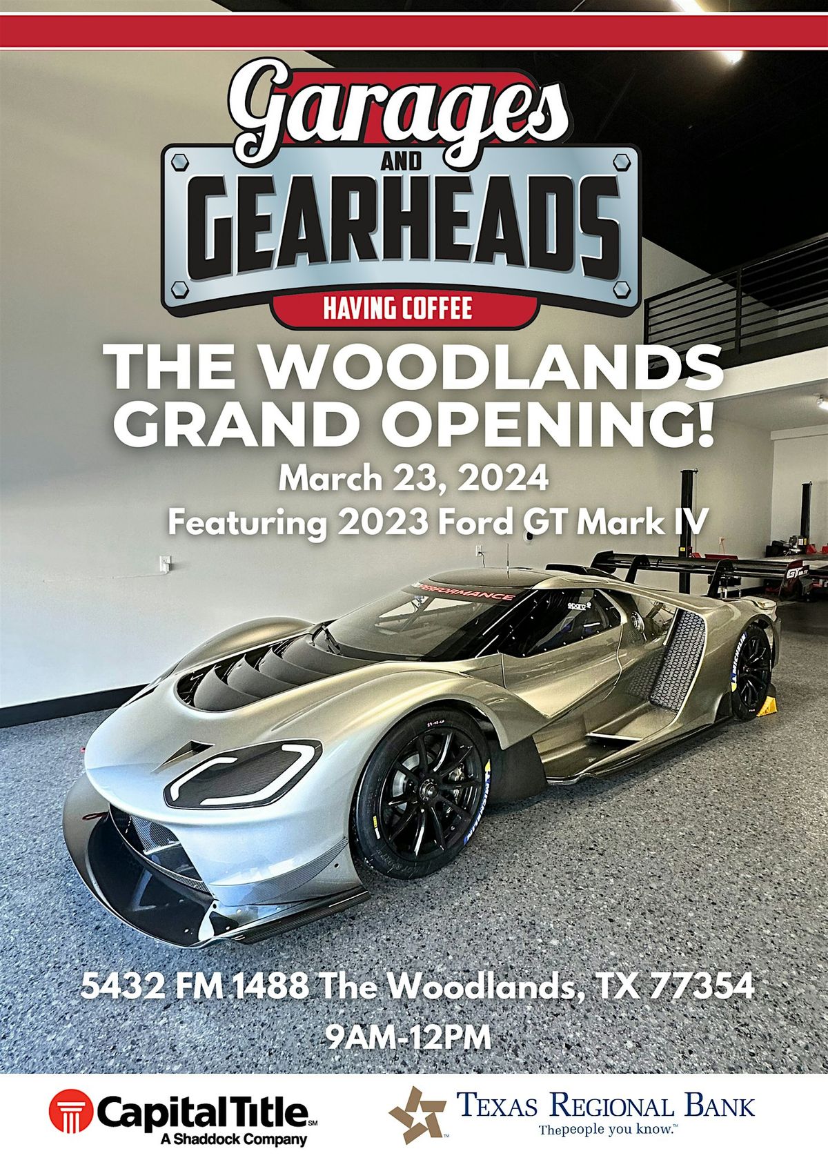 CAR MEET GRAND OPENING GARAGES AND GEARHEADS THE WOODLANDS COFFEE
