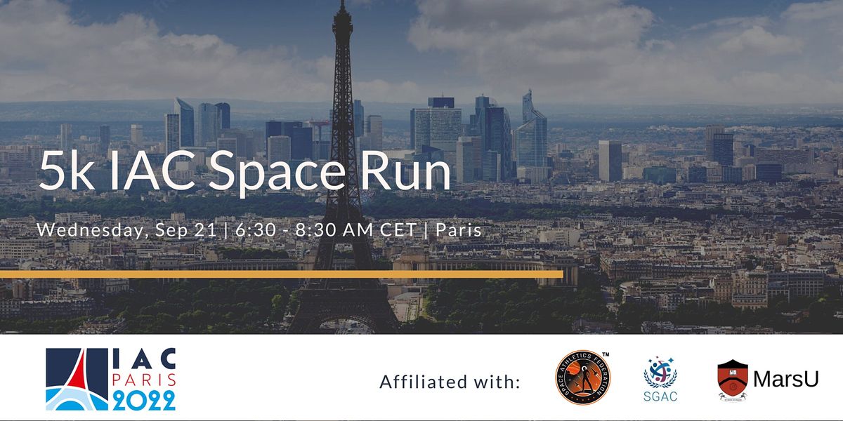 5k Space Run  IAC 2022