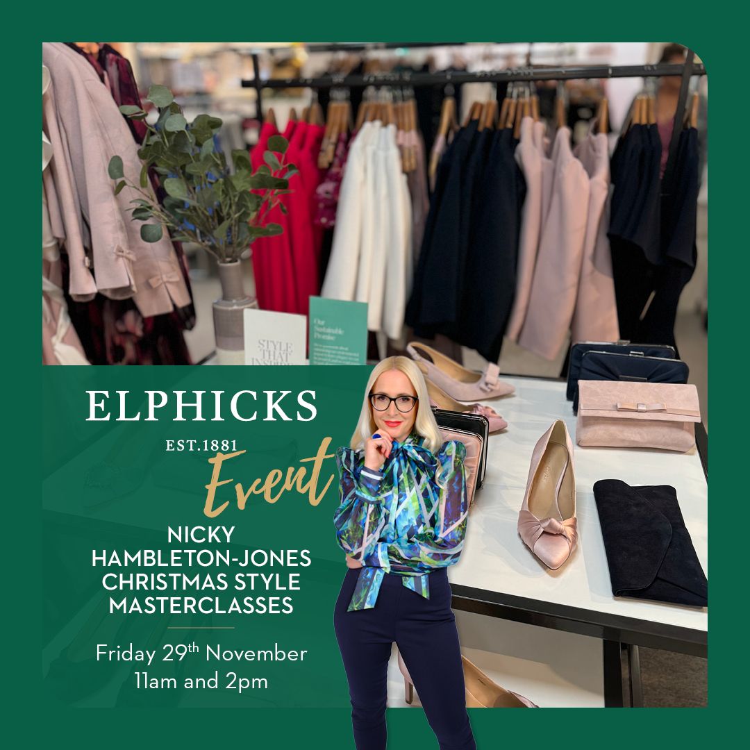  Christmas Fashion Masterclasses with Nicky Hambleton-Jones