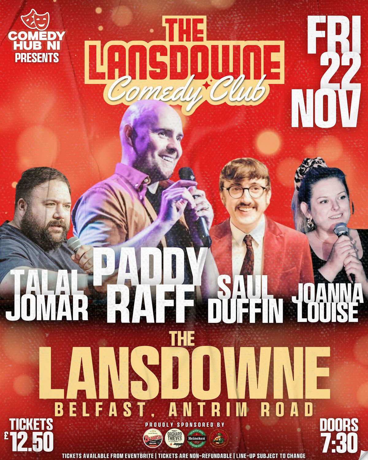 THE LANSDOWNE COMEDY CLUB