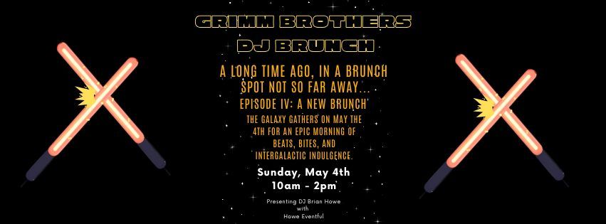 May the 4th: Star Wars DJ Brunch & Interstellar Donut Bar Extravaganza!