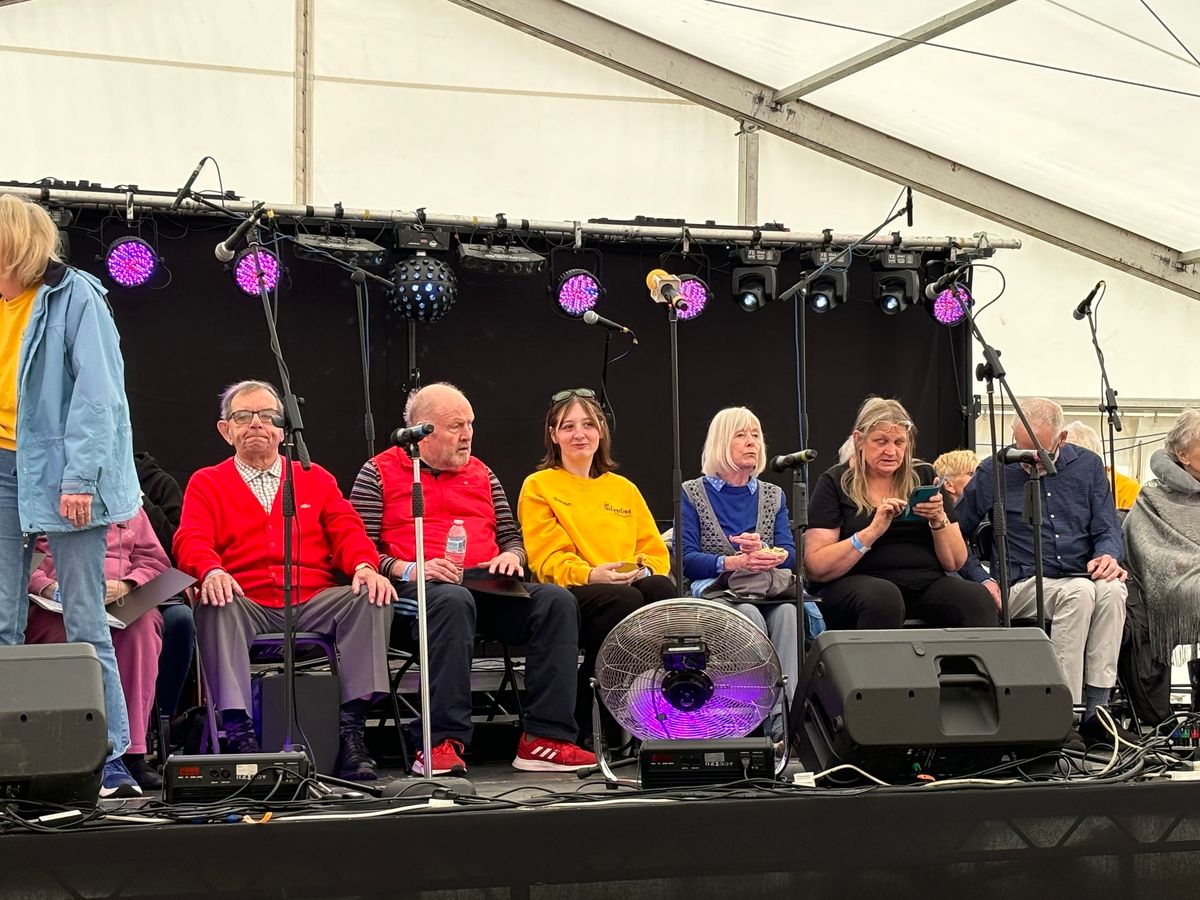 Dementia Choir Performance at St Aidan's