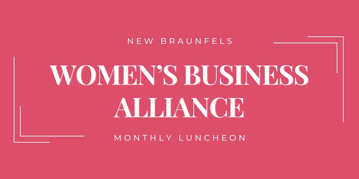 Women's Business Alliance Luncheon - May