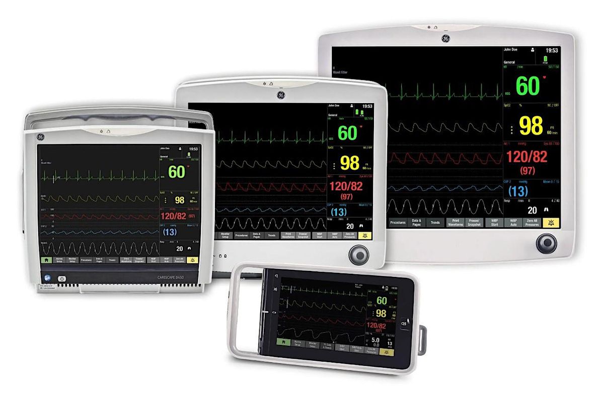 GE Patient Monitors- AT\/A - City Hospital