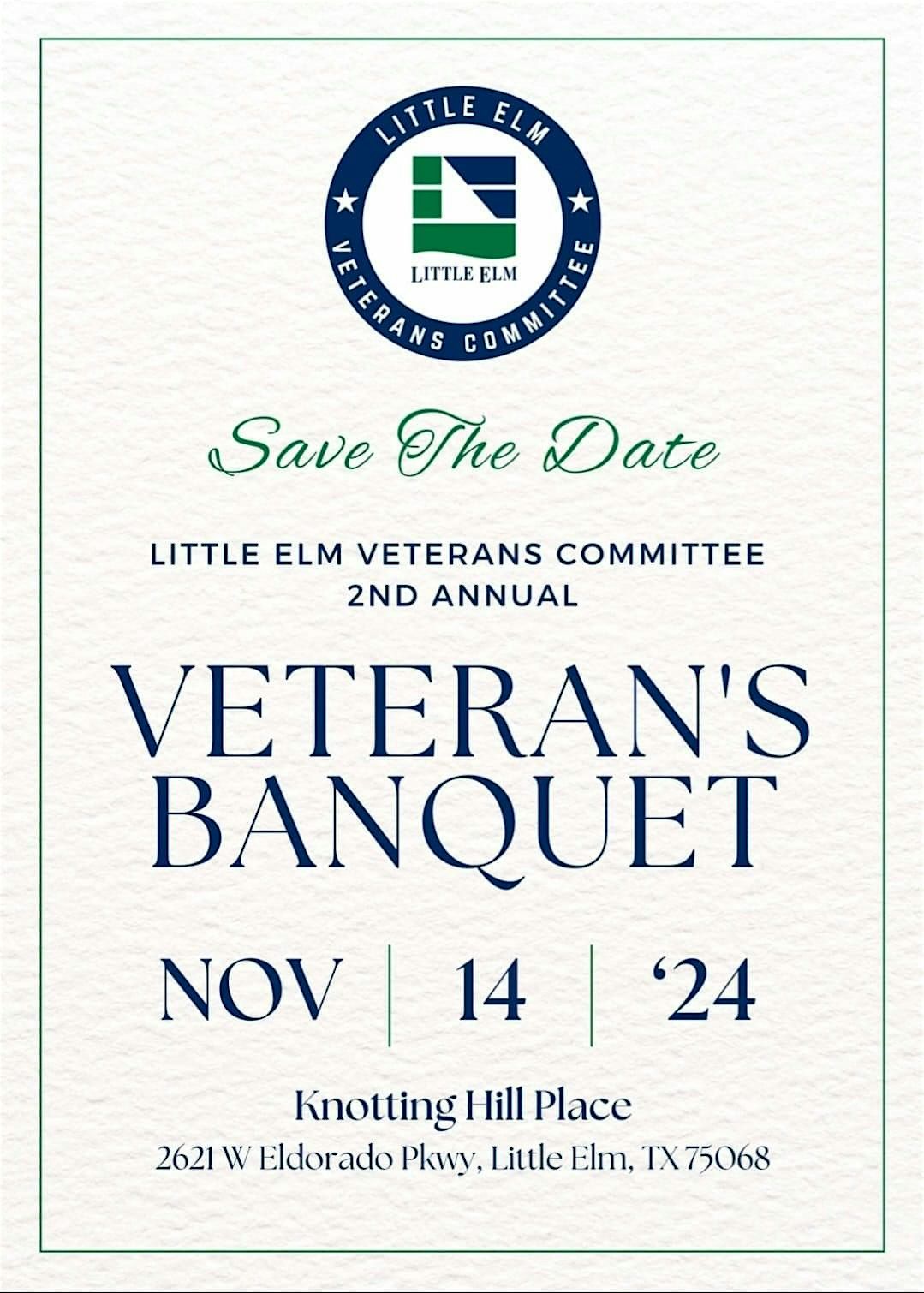 Little Elm Veterans Banquet