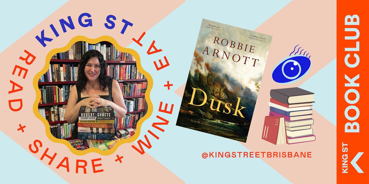 King St Book Club December - Dusk - Book + Conversation + Wine & Eats