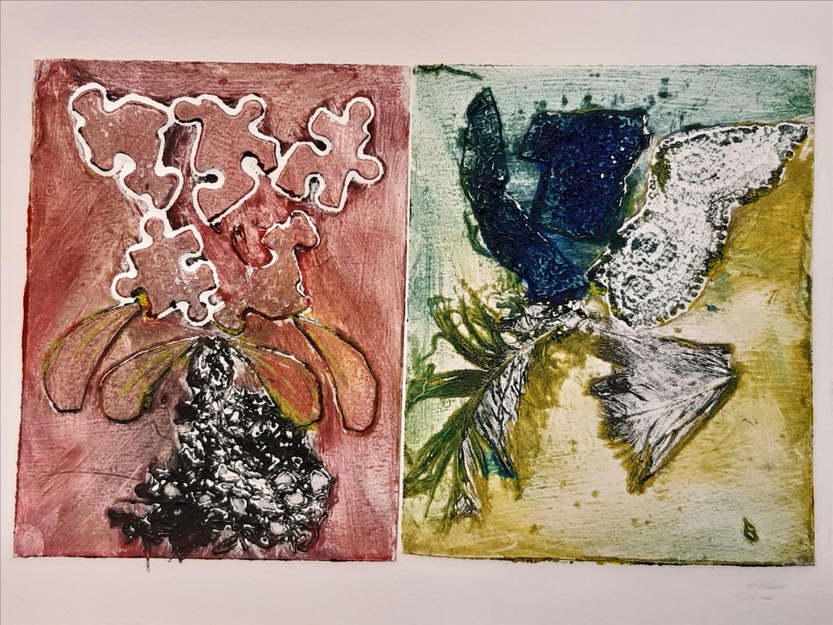 Monoprint and Drypoint Weekend with Rachel Cohen