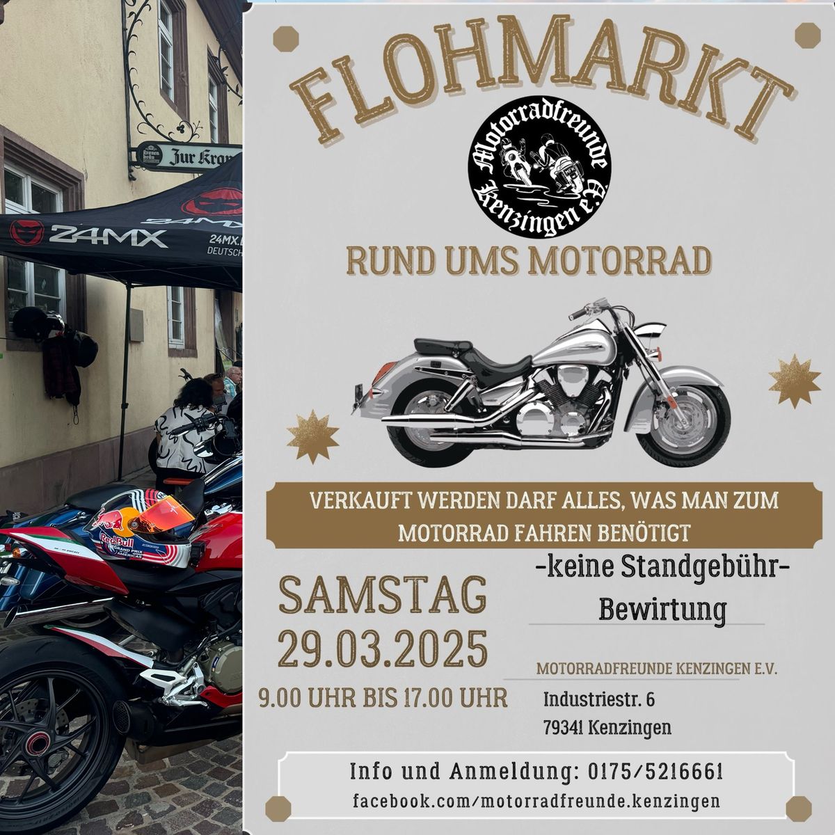 Flohmarkt - Rund ums Motorrad 