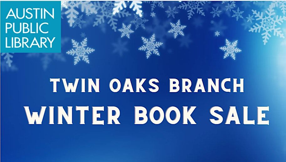 Twin Oaks Winter Book Sale