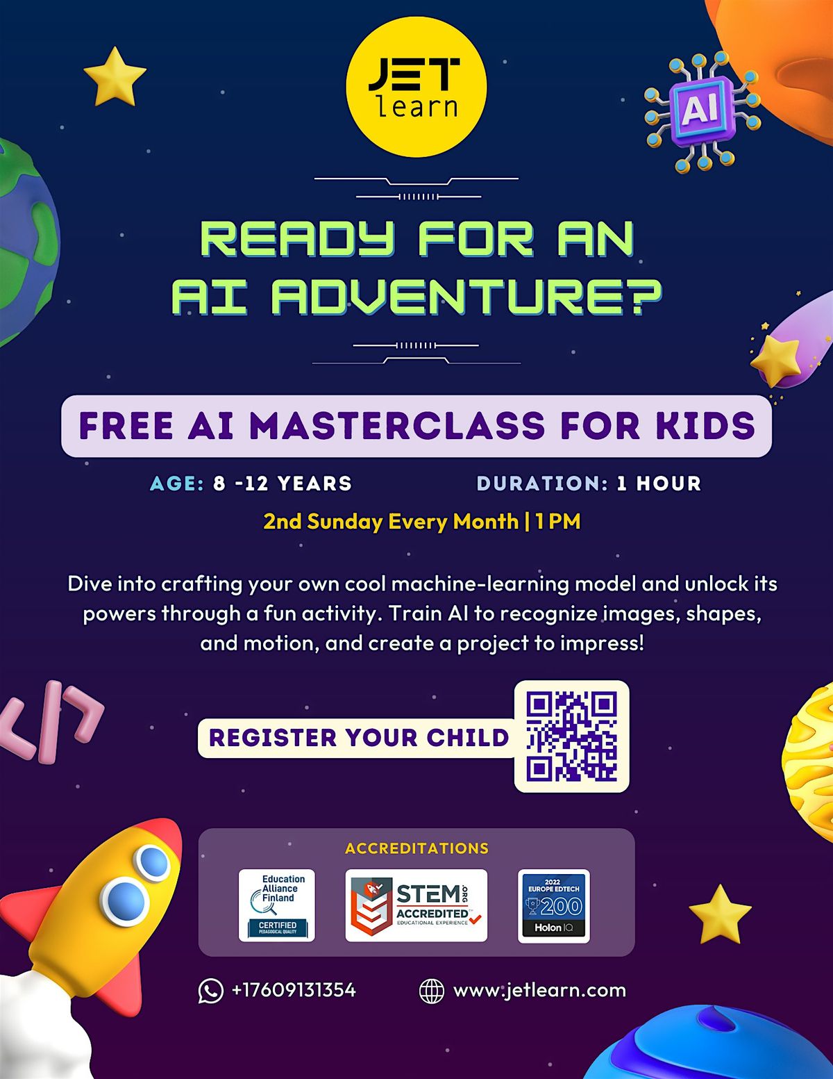 Free AI Masterclass for Kids