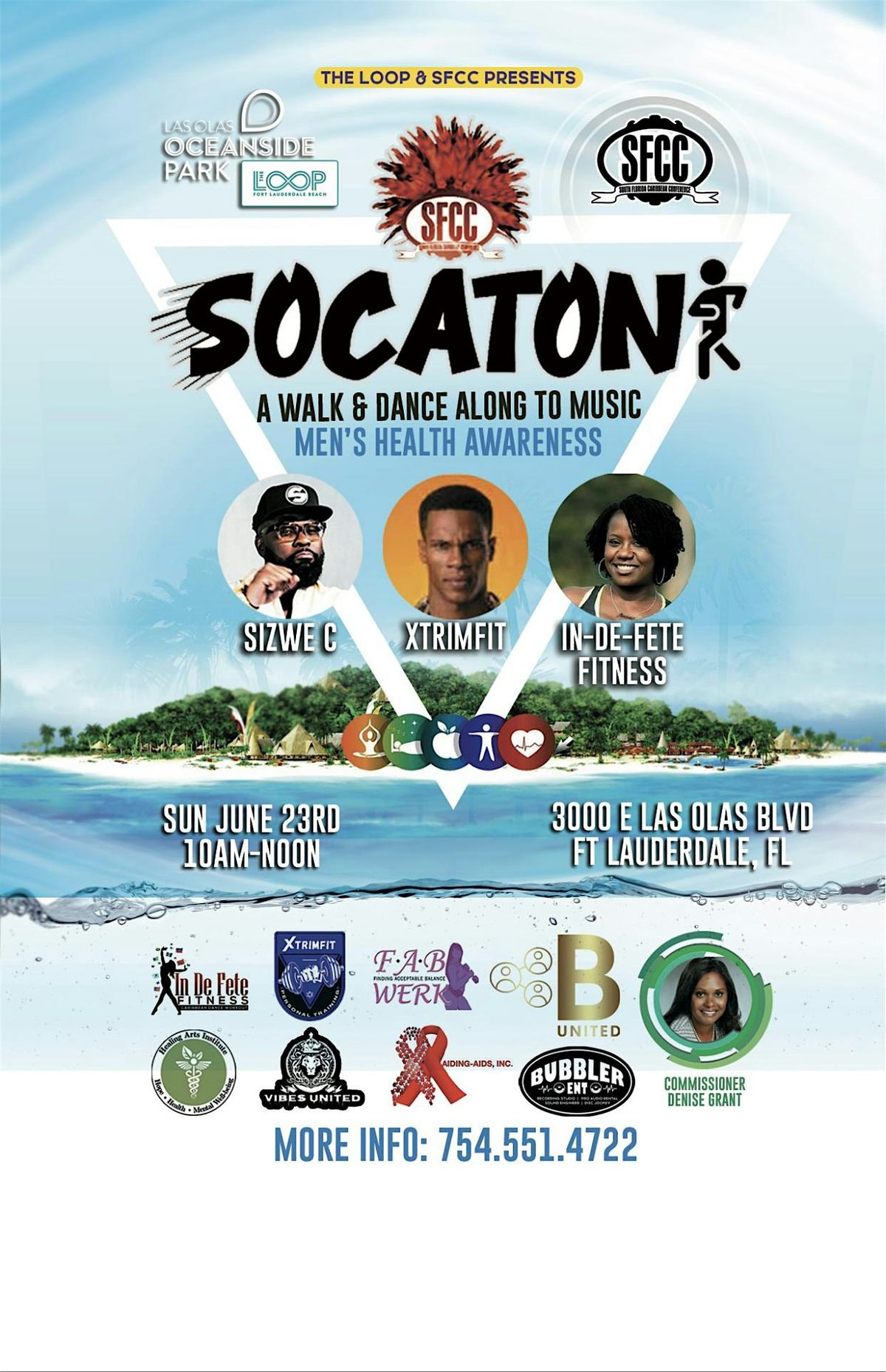 Socaton: A Walk & Dance Along to Music Men\u2019s Health Awareness