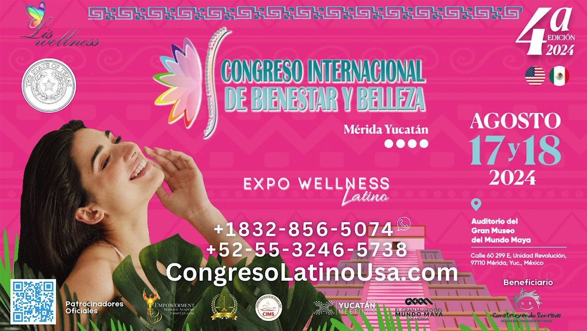 Congreso Internacional de Bienestar y Belleza- Merida, Yucatan