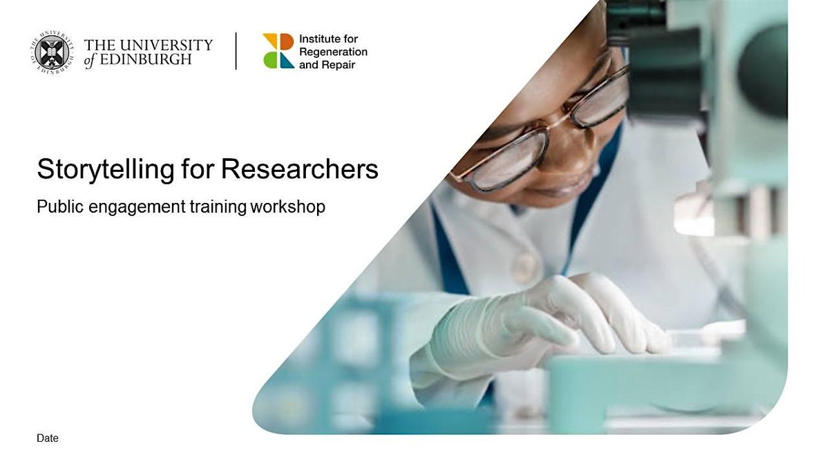 IRR Storytelling for Researchers workshop