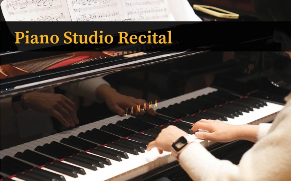 Piano Studio Recital (Fall)