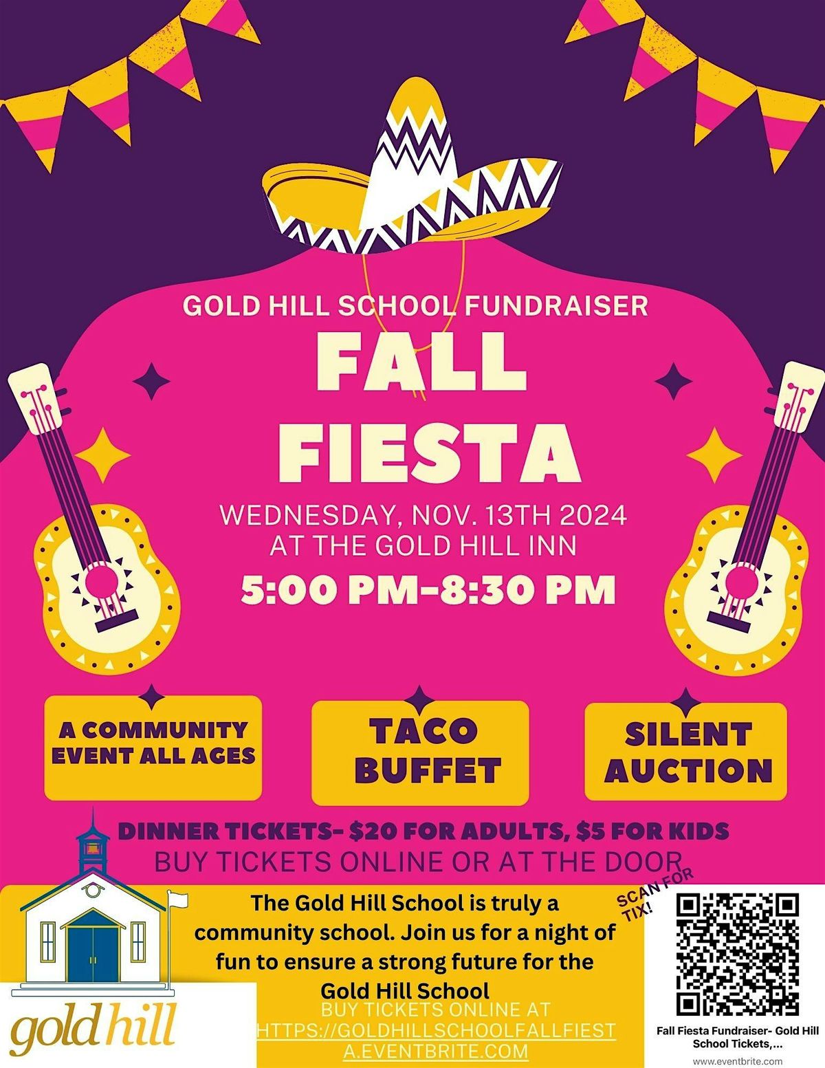 Fall Fiesta- Gold Hill School Fundraiser