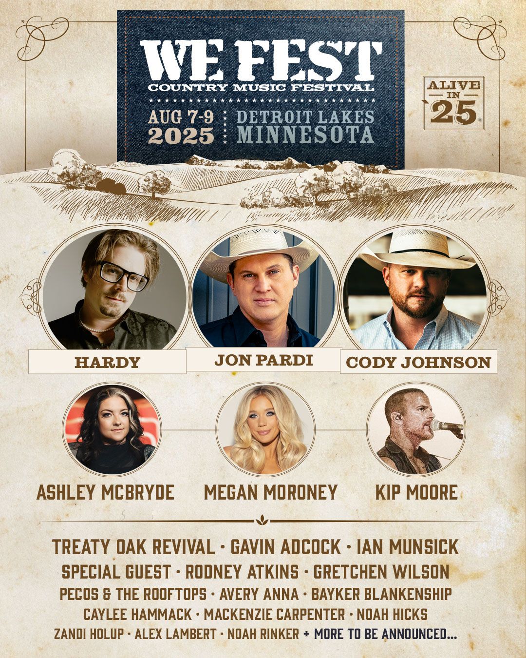 WE Fest with Hardy, Jon Pardi, Cody Johnson and more (3-Day Pass)