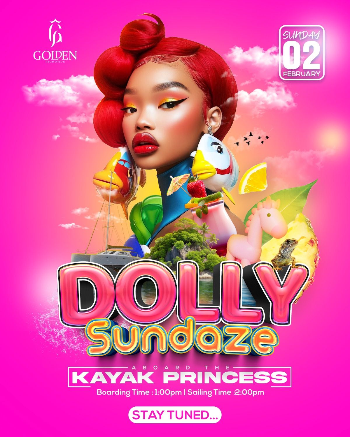 Dolly Sundaze Boat Ride - February 2nd