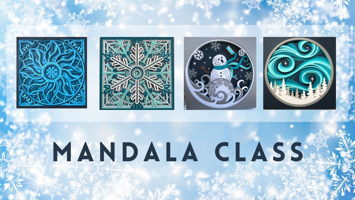 DIY Mandala Class - Wednesday December 11th 6-8pm