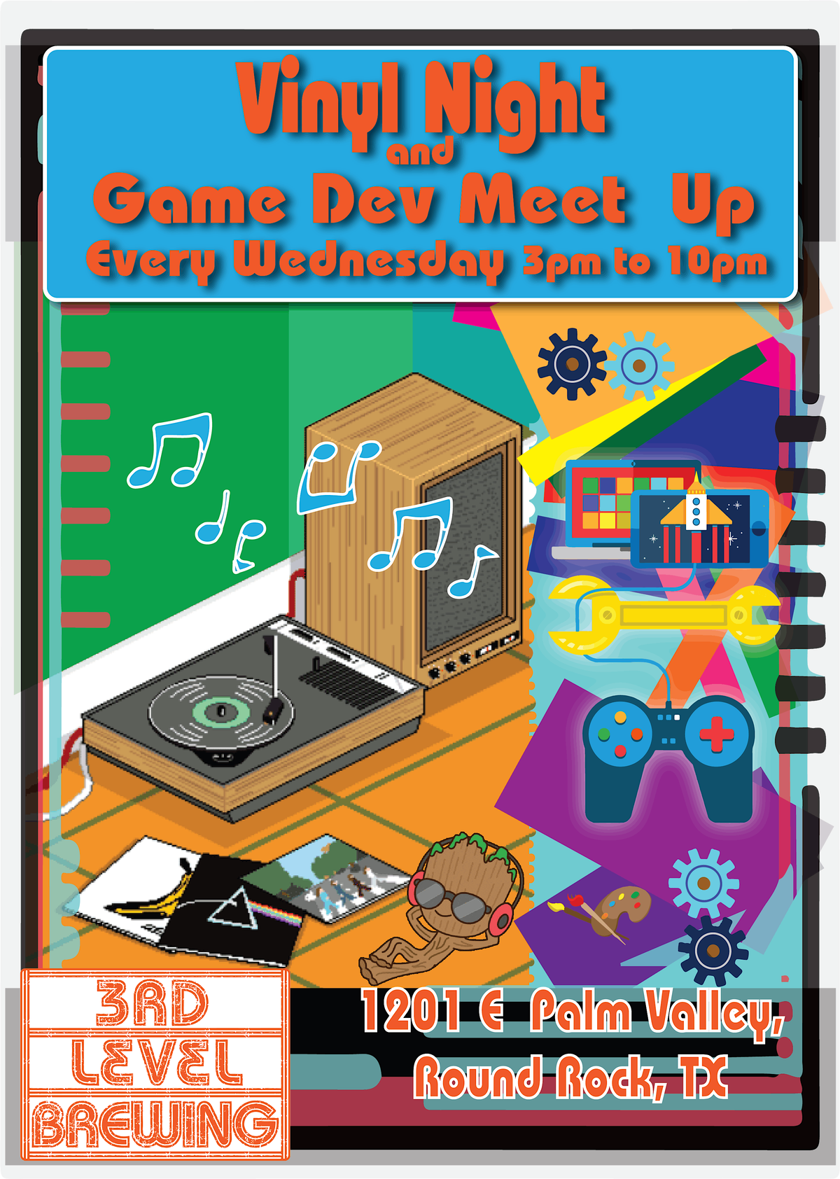 Bring Your Own Vinyl at 3rd Level Brewing