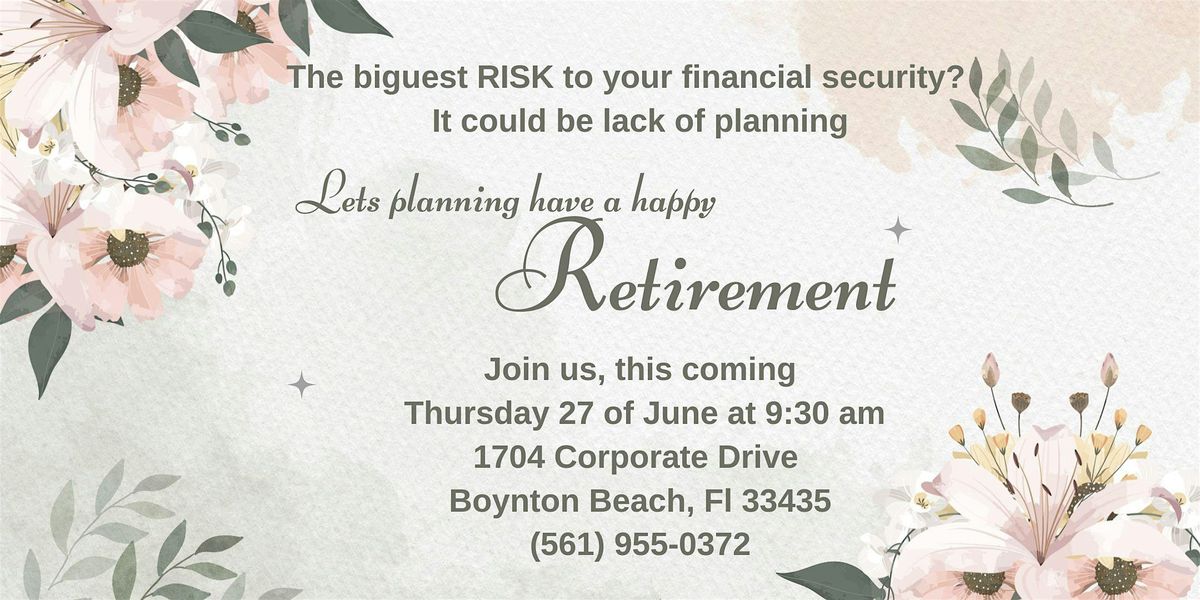 Retirement planning