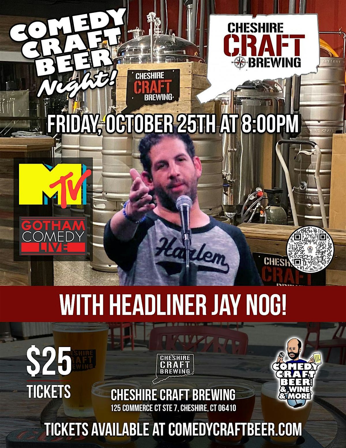 Comedy Night at Cheshire Craft Brewing