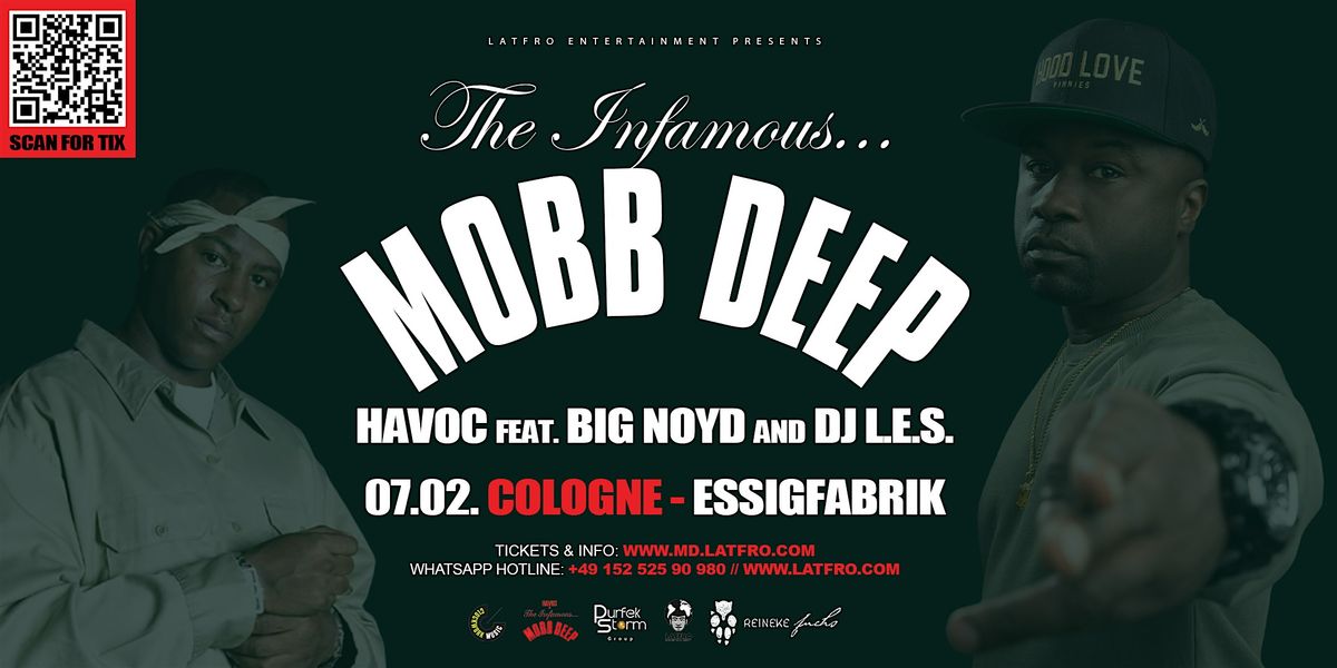 Mobb Deep (Havoc, Big Noyd, DJ.L.E.S.) Live in Cologne