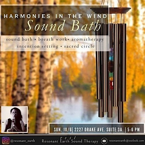 Harmonies in the Wind Sound Bath