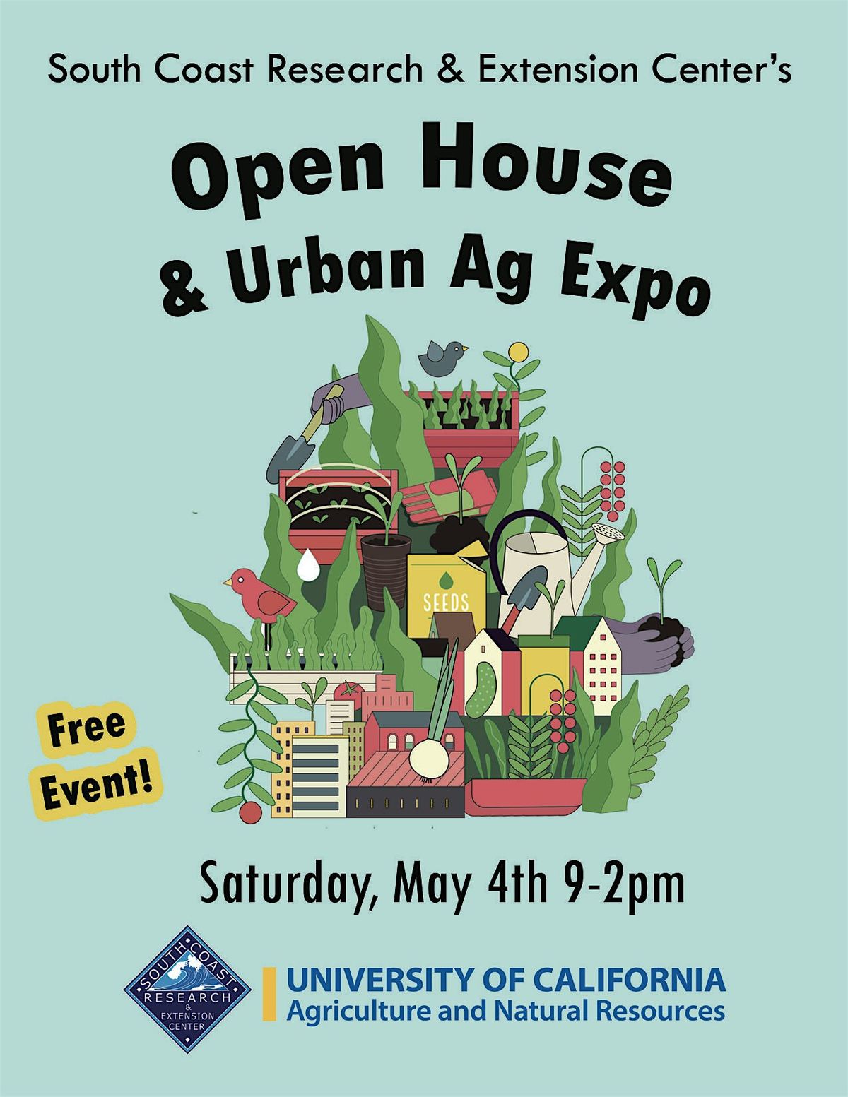 UC South Coast Open House and Urban Agriculture\/Gardening Expo